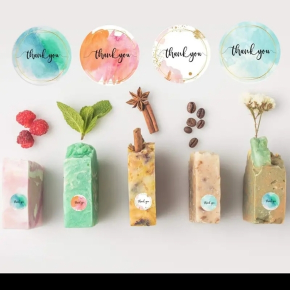 1.5 Inch Thank you stickers - Picture 1 of 4